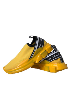 Gelb Sorrento Slip On Sneakers Frauen Schuhe