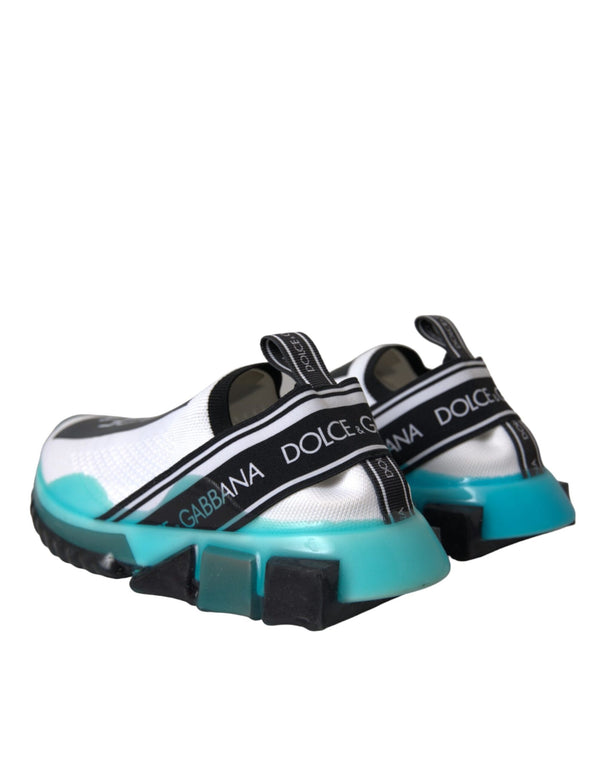 Schwarz Weiß Blau Slip On Sorrento Sneakers Schuhe