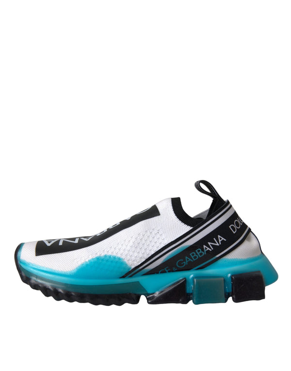Schwarz Weiß Blau Slip On Sorrento Sneakers Schuhe
