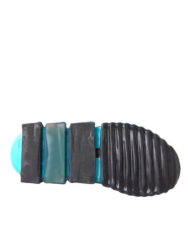 Schwarz Weiß Blau Slip On Sorrento Sneakers Schuhe