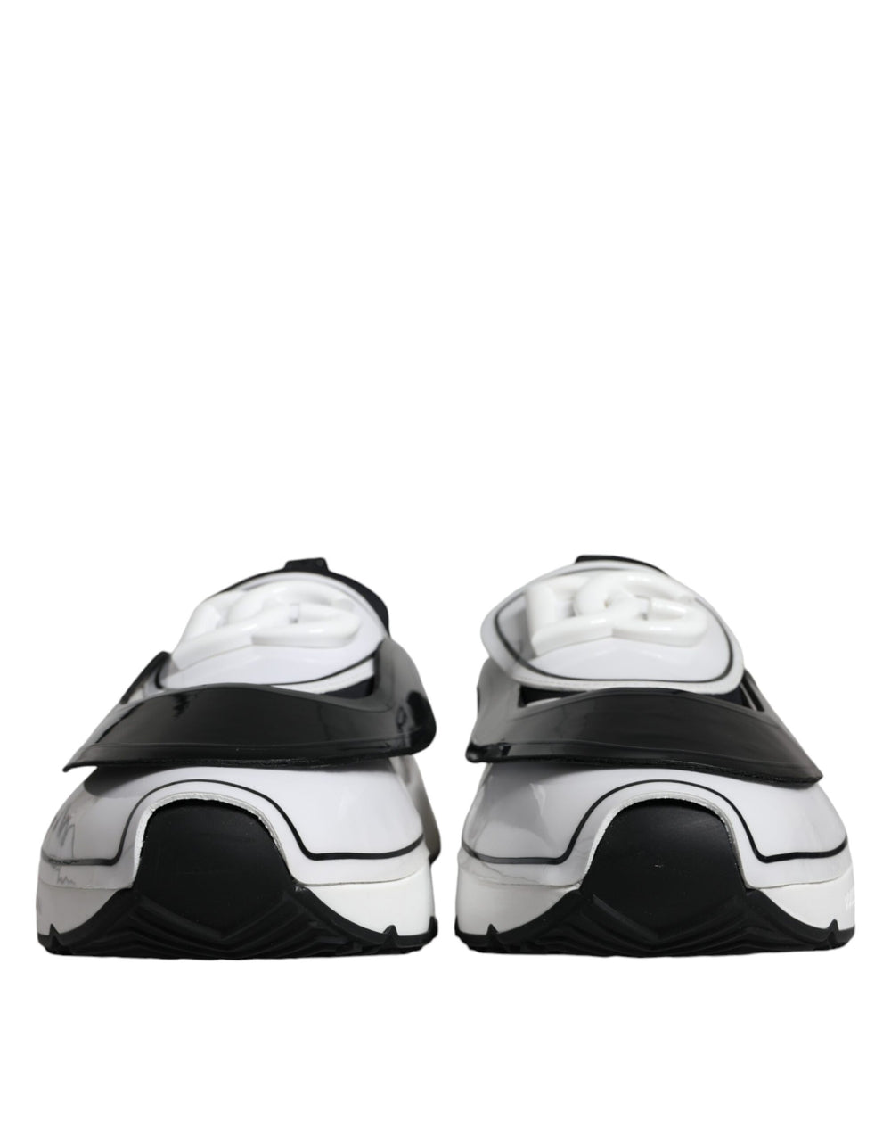 Weiß Schwarz Logo Plaque Daymaster Turnschuhe Schuhe