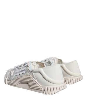Weiß Spitze NS1 Low Top Sneaker Sportschuhe