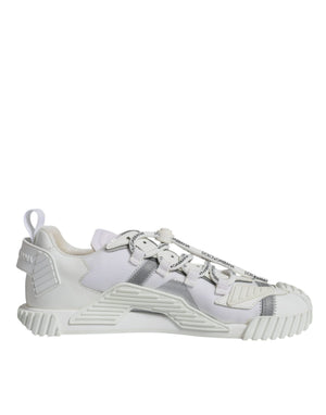 Weiß Lace Up Low Top NS1 Turnschuhe Schuhe