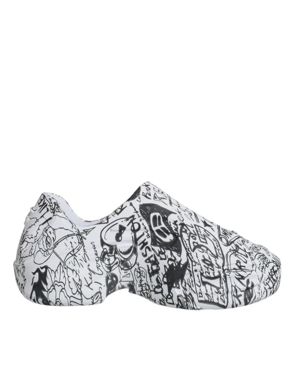 Weiß Schwarz Graffiti Daymaster Turnschuhe Schuhe