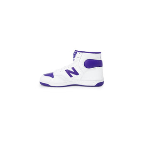 Lila Leder-Sneaker