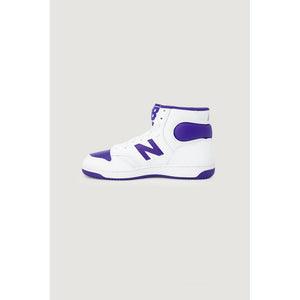 Lila Leder-Sneaker