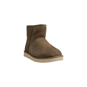 Braune Wildleder-Stiefeletten