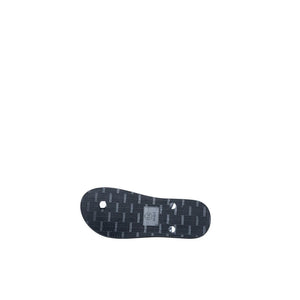 Weiße Flip-Flop-Sandale aus Gummi