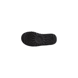 Schwarze Wildleder-Stiefeletten