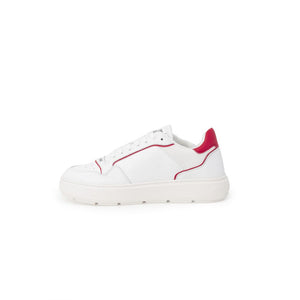 Rote Polyethylen Sneakers