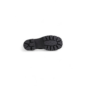 Schwarze Polyethylen-Ankle-Boots