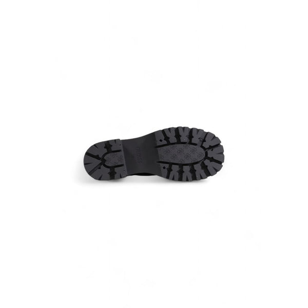 Schwarze Polyethylen-Ankle-Boots