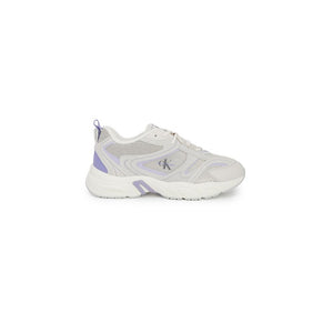 Lila Leder Sneaker