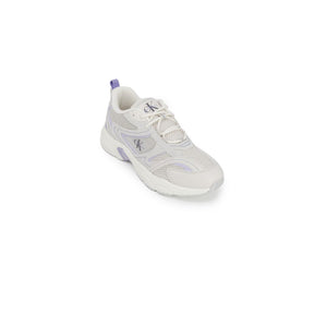 Lila Leder Sneaker