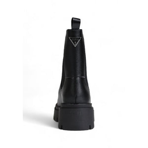 Schwarze Polyethylen-Ankle-Boots
