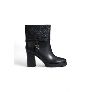 Schwarze Polyethylen-Stiefeletten