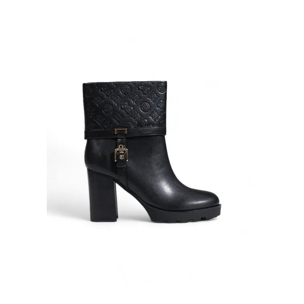 Schwarze Polyethylen-Stiefeletten