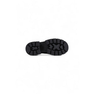 Schwarze Polyethylen-Ankle-Boots