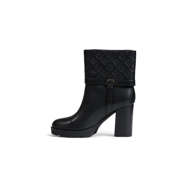 Schwarze Polyethylen-Stiefeletten