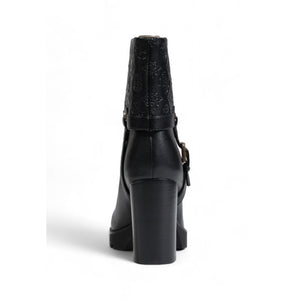 Schwarze Polyethylen-Stiefeletten