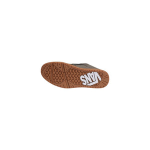 Beigefarbene Wildleder-Sneakers mit niedrigem Schaft