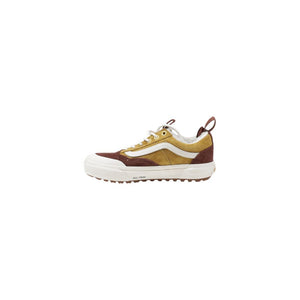 Beigefarbene Leder-Sneaker