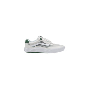 Grüne Wildleder-Sneaker mit niedrigem Schaft