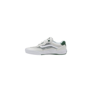 Grüne Wildleder-Sneaker mit niedrigem Schaft