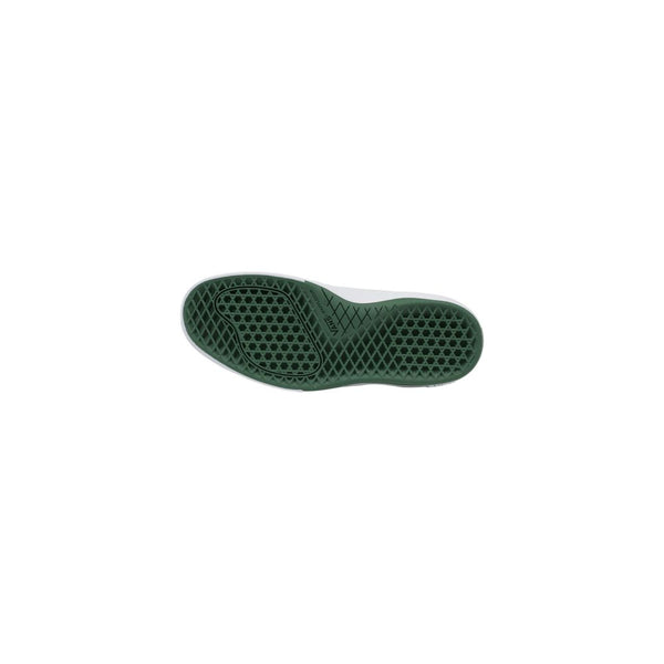 Grüne Wildleder-Sneaker mit niedrigem Schaft