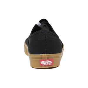 Schwarze Stoff-Sneakers mit niedrigem Schaft