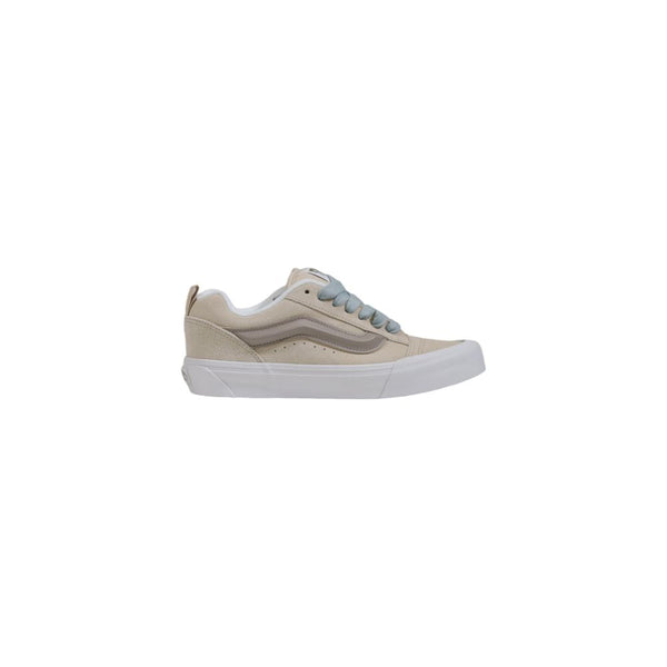 Beigefarbene Leder-Sneaker