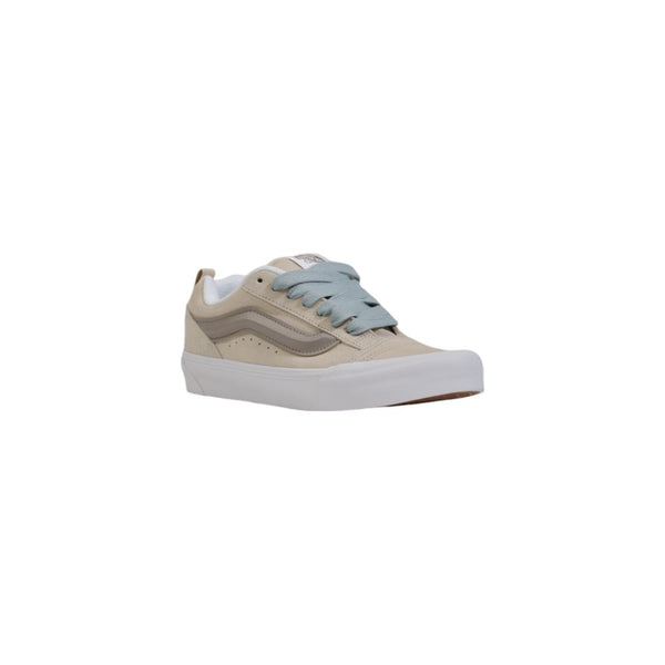 Beigefarbene Leder-Sneaker