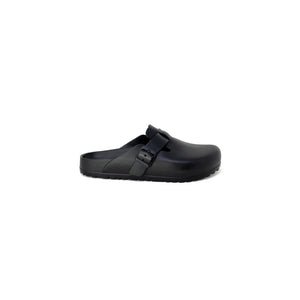 Schwarze Kunststoff-Clogs