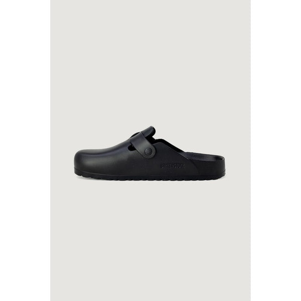 Schwarze Kunststoff-Clogs