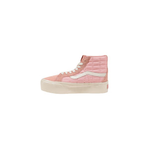 Buntes Wildleder-Plateau-Sneaker