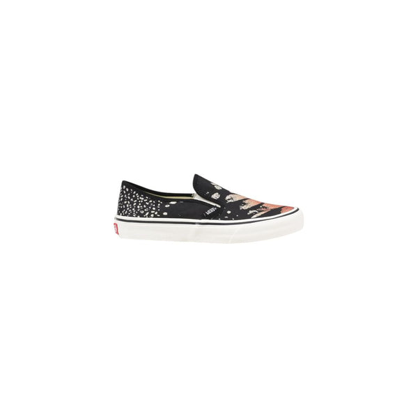 Schwarze Ledersneaker