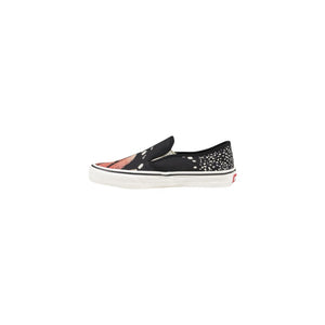 Schwarze Ledersneaker