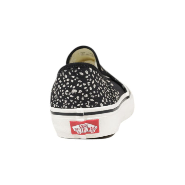 Schwarze Ledersneaker