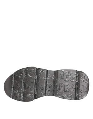 Weiß Silber DAYMASTER Leder Turnschuhe Schuhe