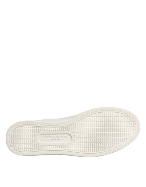 Weiß London Kalbsleder Turnschuhe Schuhe