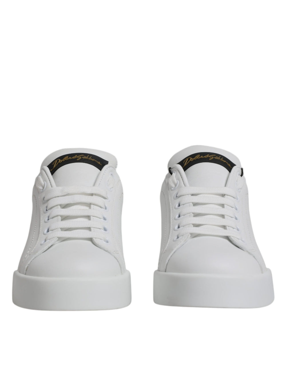 Weißes Leder Klassische Low Top Sneakers Schuhe