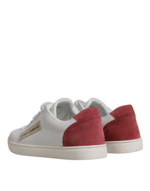 Weiß London Kalbsleder Turnschuhe Schuhe