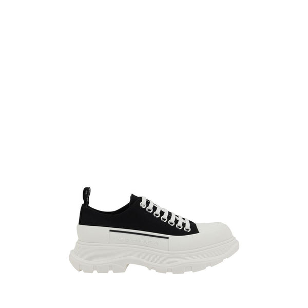 Robuste Sneaker aus schwarzem Gummi