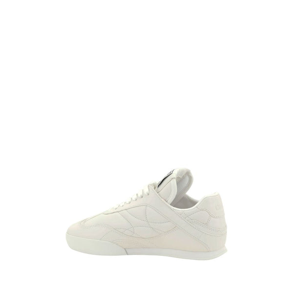 Weiße Kalbshaut Bos Taurus Sneakers mit niedrigem Schaft