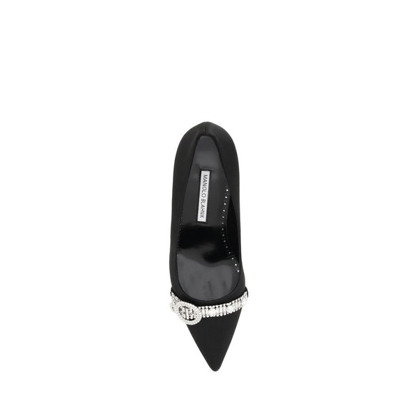 Schwarze Asapump Satin Pumps