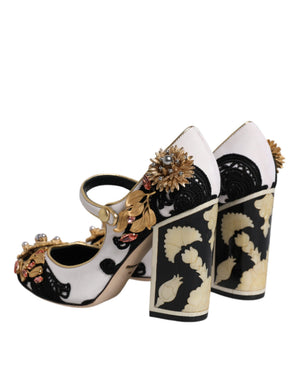Multicolor verschönerte Absätze Pumps Schuhe