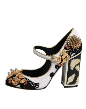 Multicolor verschönerte Absätze Pumps Schuhe