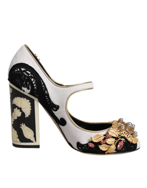 Multicolor verschönerte Absätze Pumps Schuhe