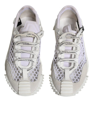 Weiß Mesh NS1 Low Top Sport Sneaker Schuhe