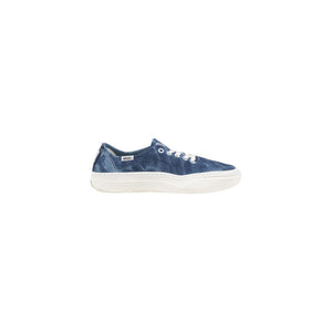Dunkelblaue Stoff-Sneaker